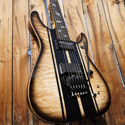 Schecter DIAMOND SERIES Artist Model Dj ASHBA FR/S Natural Black Burst 6-String Electric Guitar (2024) for sale
