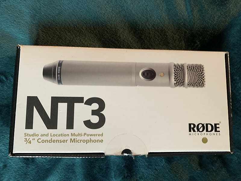 Microphone à condensateur cardioïde Rode NT3 3/4