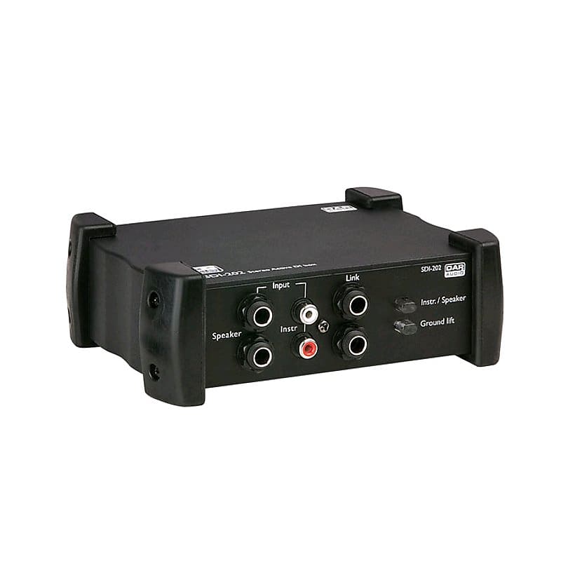 DAP SDI202 stereo active DI box Reverb