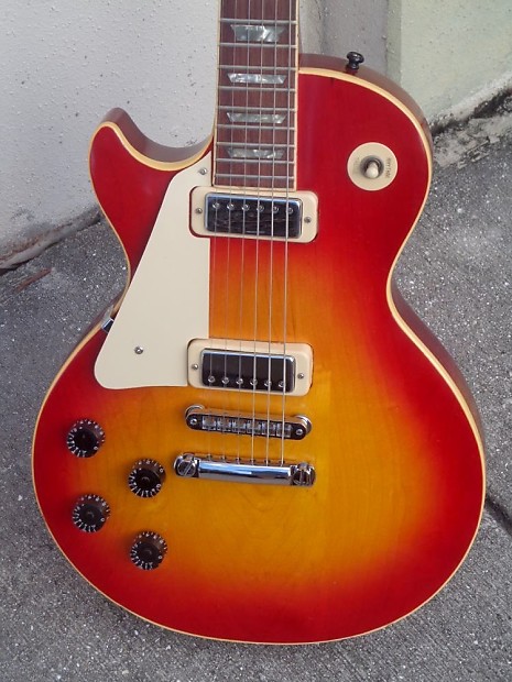 Gibson Les Paul Deluxe "Lefty" 1975 Cherry'burst image 1