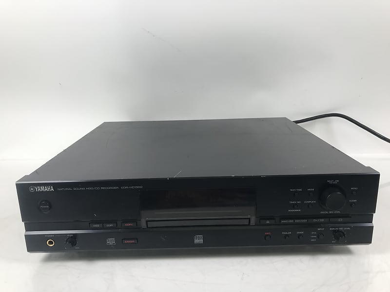 Yamaha CDR-HD1300 CD/HDD 80GB CD Recorder Complete