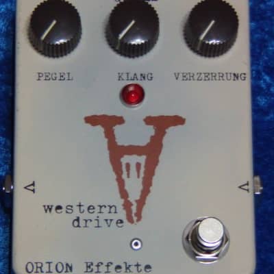Orion Effekte Western Drive 2018 Overdrive/Fuzz Great for Bass image 1