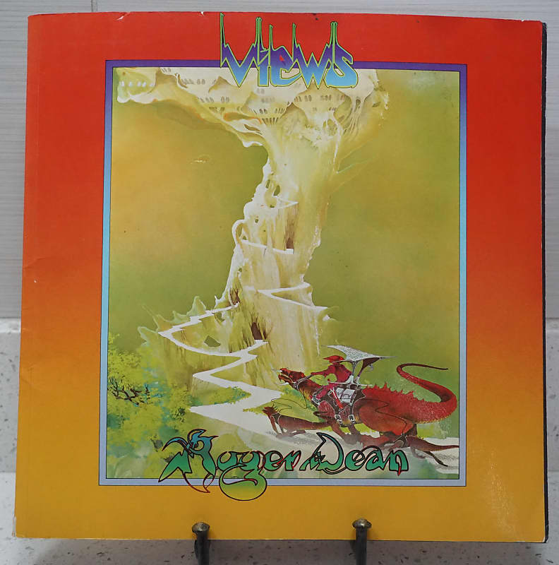 Roger Dean Views 1975 Yes Progressive Rock Record Art
