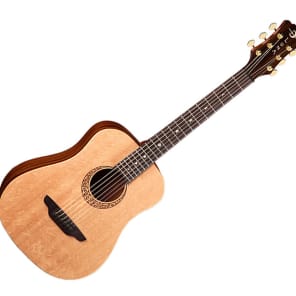 Luna Safari Supreme Acoustic Guitar Natural