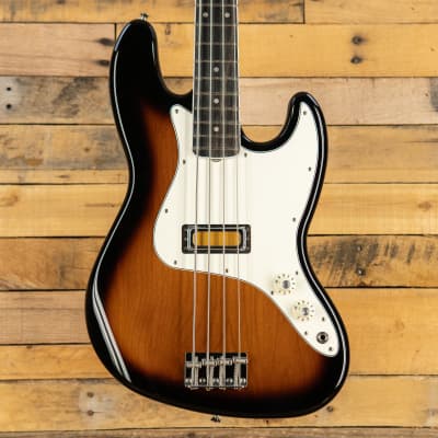 Fender Gold Foil Jazz Bass 4-string Bass Guitar - 2-color Sunburst - 8lbs 14oz! for sale