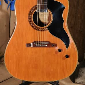 Vintage 1965 EKO J-54/1 Jumbo Acoustic-Electric Guitar | Reverb