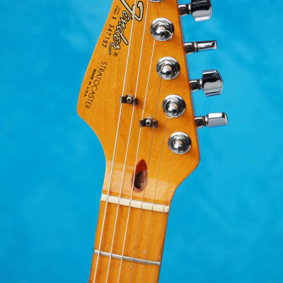 Fender Stratocaster 1984 Black Reverse Headstock Custom Shop Guitar from Migas Touch image 6