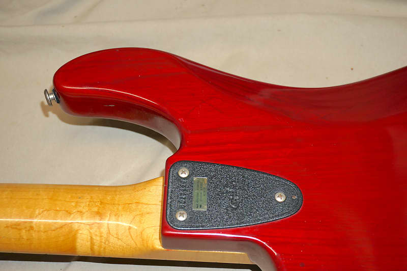 G&L USA L-2000 Series E 4-string Bass 1983 Red with Yamaha Case | Reverb