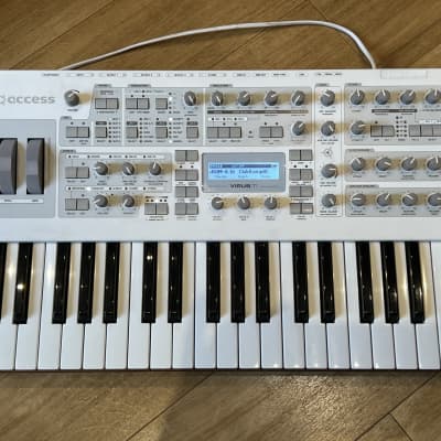 Access Virus TI2 Polar 37-Key Digital Synthesizer 2010s - Aged Polar White