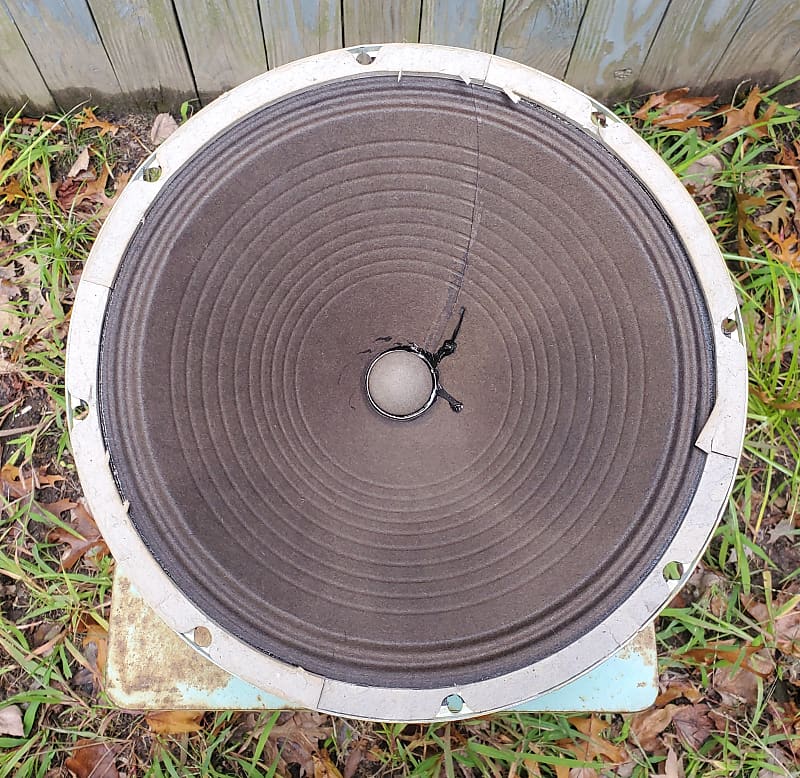 1967 Oxford 12K5R AlNiCo 8 ohm speaker 25 watt 12" Reverb