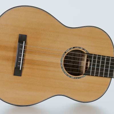 Romero Creations RC-P6-SMG Parlor Guitar Spruce and Spalted Mango 