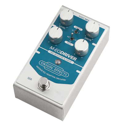 Origin Effects M-EQ Driver Mid Booster and Drive Guitar Effect Pedal image 2