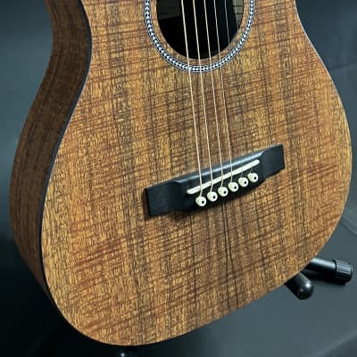 Martin LXK2 Koa Little Martin 3/4 Size Travel Acoustic Guitar w/ Gig Bag image 3
