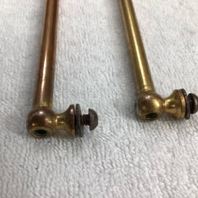 Ludwig Gold Plated Tube Lugs For Bass Drum…8 In Total..1920s - Gold plated image 8