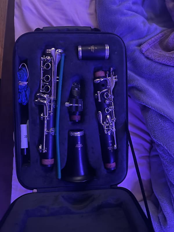Buffet Clarinet E12F with M13 lyre mouthpiece image 1