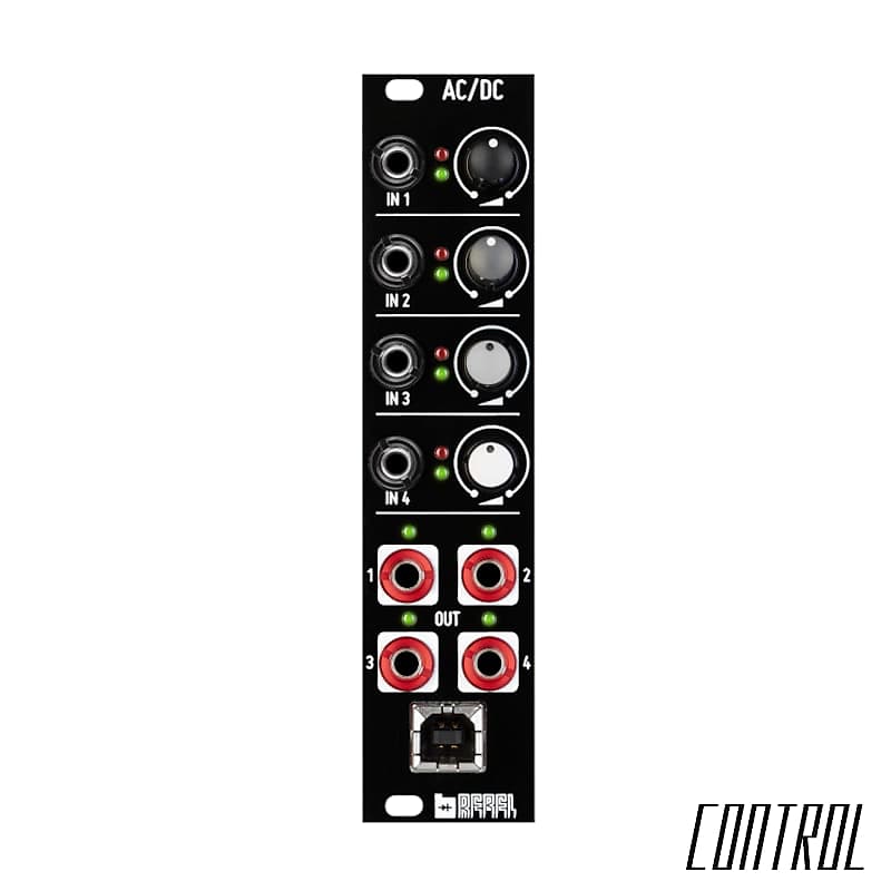 Befaco AC/DC DC Coupled Audio Interface Reverb