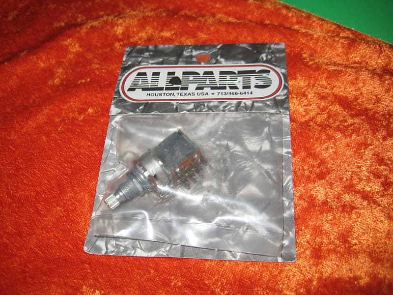 Allparts Potentiometer Push - Pull Pot 250K for Guitar | Reverb