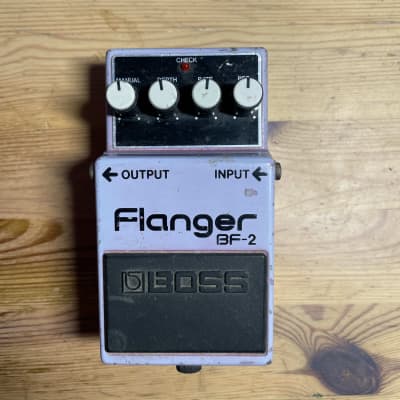 Boss BF-2 Flanger 1984-1990 (Green Label) Made In Japan | Reverb