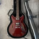 Ibanez AS73-TCR Artcore Semi-Hollow Electric Guitar Transparent Cherry w/SKB TSA Case