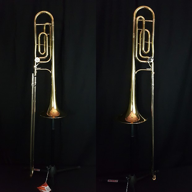 King 3B 3 B Concert F Trigger Slide Trombone w Original Case Benge 12C Mouthpiece