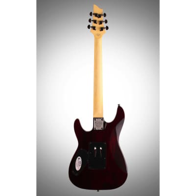 Schecter Omen Extreme 6 FR Electric Guitar with Floyd Rose, Black Cherry image 6