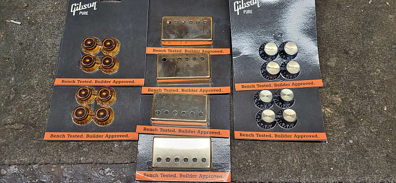 Gibson Gold guitar parts 2010s - Gold/ black image 1