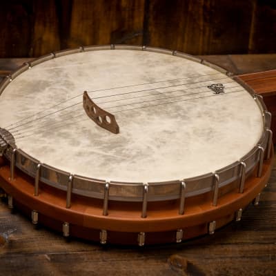 Wickland  Pacific Yew and Padauk Clawhammer Banjo image 12