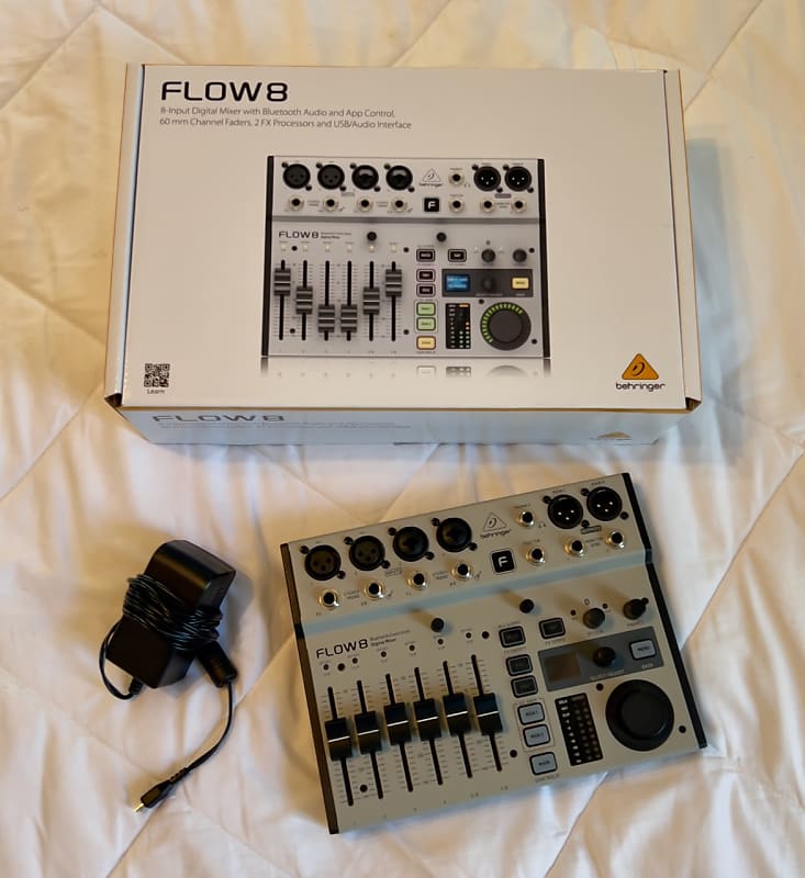 BEHRINGER FLOW 8 DIGITAL MIXER Reverb