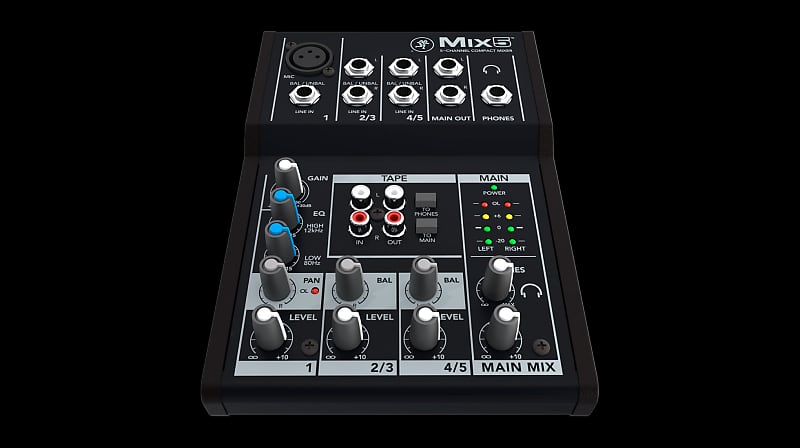 Mackie MIX5 5 Channel Compact Mixer image 1