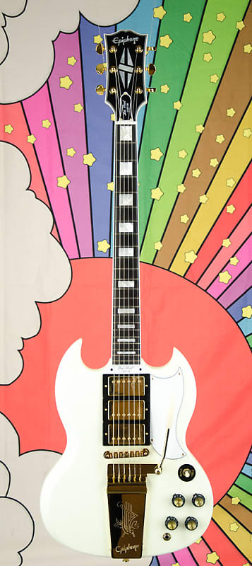 Epiphone 1963 Les Paul SG Custom With Maestro Vibrola