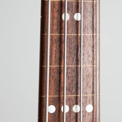 Micro-Frets  Signature Fretless Electric Bass Guitar (1973), original black tolex hard shell case. image 12