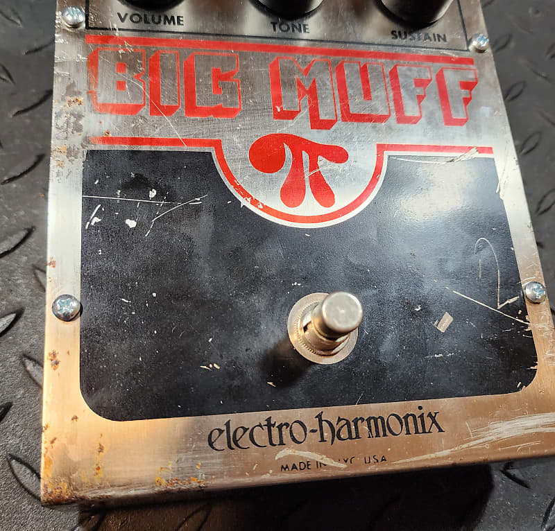 80s エレクトロハーモニクス BIG MUFF ヴィンテージ　EH3034 Electro-Harmonix Big Muff Pi V6 1981 Vintage Fuzz EH3034
