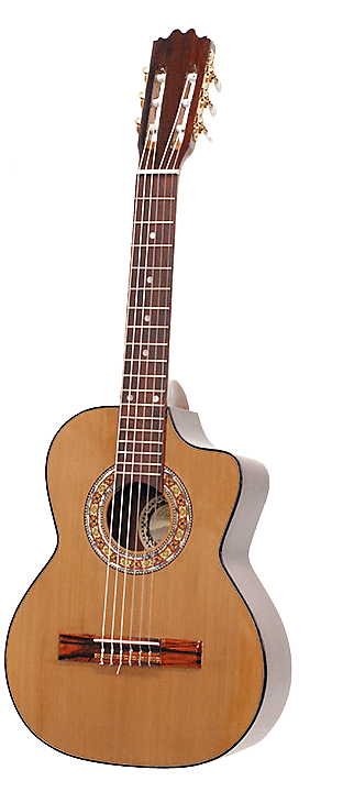 Paracho Elite Gonzales Requinto Classical Guitar image 1