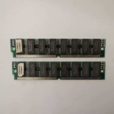 SIMM lot 2 pcs 4 MB RAM 8MB Memory PSR Yamaha Ensoniq EMU AKAI Kurzweil sampler
