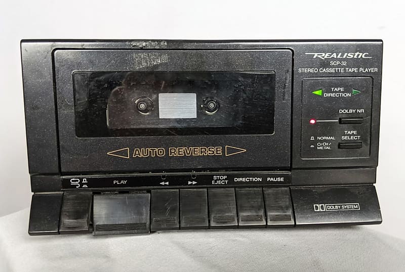 Optimus SCP-88 Stereo Stereo Cassette Player 3 Band Equalizer EQ