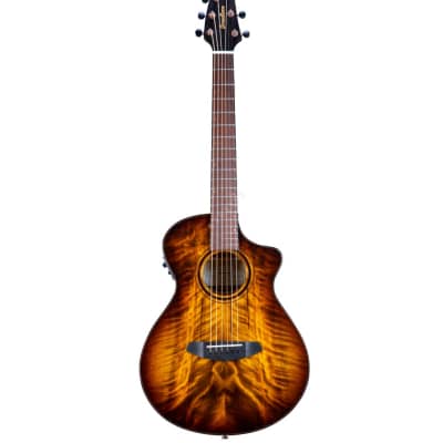 Breedlove Pursuit Exotic S Concertina Tiger's Eye CE Myrtlewood Electro Acoustic Guitar for sale