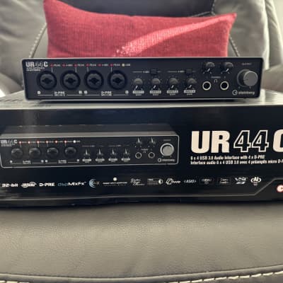 Steinberg 6 x 4 オーディオインターフェース UR44 Steinberg UR44C USBオーディオインターフェース USB 3.0・USB Type-C