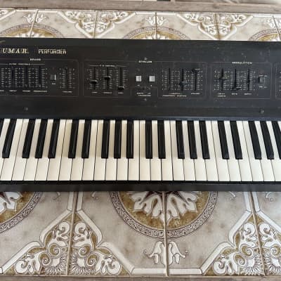 Crumar Performer string machine analog  synth synthesizer keyboard
