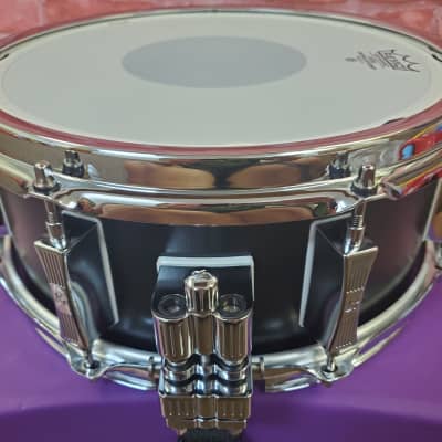 Sonor Gavin Harrison 12x5 Protean Black Lacquer Premium Snare Drum | World Ship | Authorized Dealer image 6