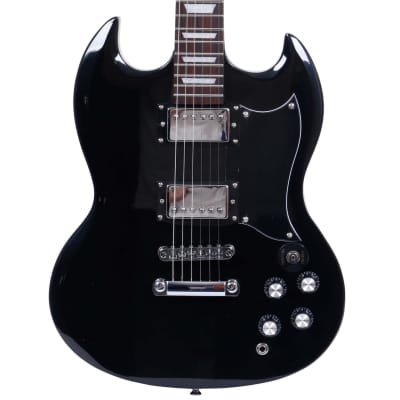 Fazley FSG418BK electric guitar, black image 3