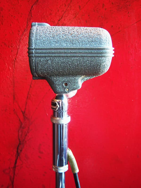 ★DMN！ Vintage 1940's Astatic DNHZ dynamic microphone Hi Z harp mic