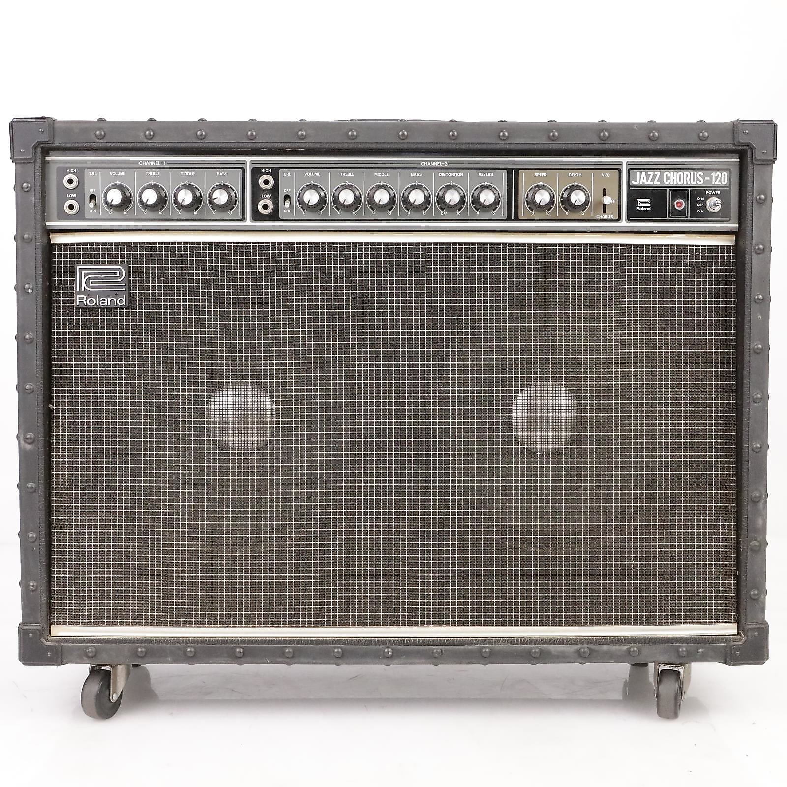 Roland JC-120 Jazz Chorus 2-Channel 120-Watt 2x12 Guitar Combo 1975 - 1993  | Reverb