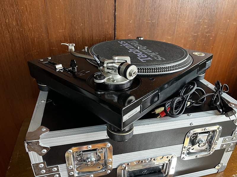 Technics SL-1200 MK5-K w/original box Black face 100v