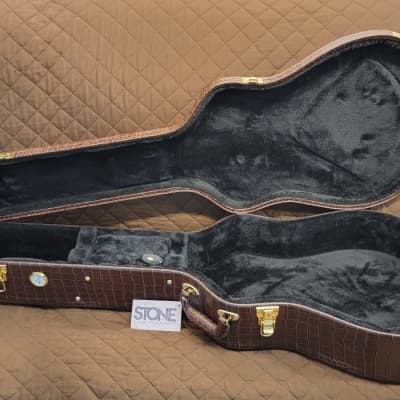 Stone Case Company ST-DAG Alligator Dreadnought Acoustic Guitar Hard Case w/Hygrometer image 10