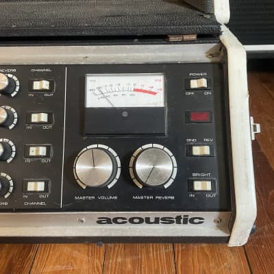 Vintage Acoustic Control Corp Model 850 Powered Mixer - 1970's Made In USA image 3