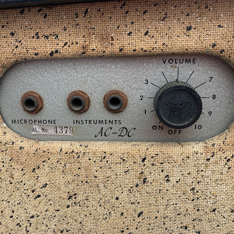 AC-DC Vintage Tube Amplifier Amp As Is For Parts Or Repair | Reverb