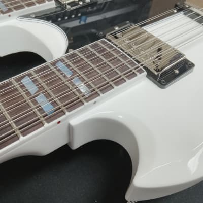 Gibson EDS-1275 Custom Shop in Alpine White image 3