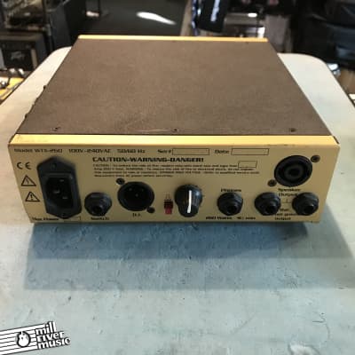 Eden WTX-260 Compact 260W 4 Ohm Bass Amp Head image 4