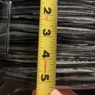 Ludwig 1963 "Ringo-Beatle Spec" Black Oyster Jazz Festival, 5, 5/16" x 14", Holy Grail! Clean! image 22