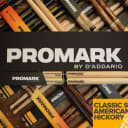 Promark Classic Forward 5 B Hickory Wood Tip Drum Sticks